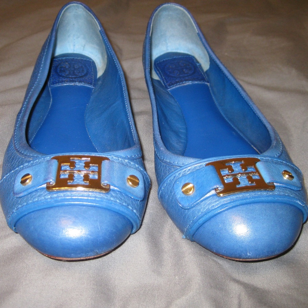 Tory Burch Clines - Royal Blue - 6.5